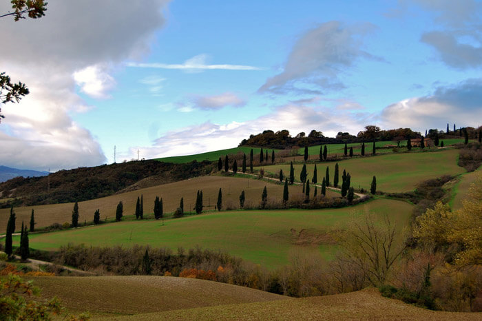 Valea Orcia, Toscana