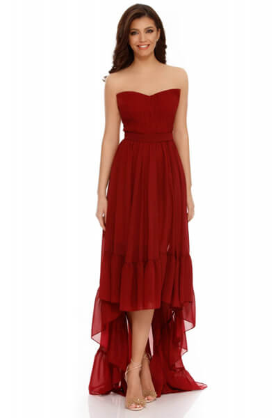 Rochie Aliza bordo