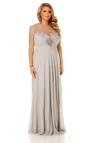 Rochie Plus Size Lia Gri