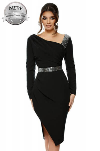 Rochie Hannah neagra