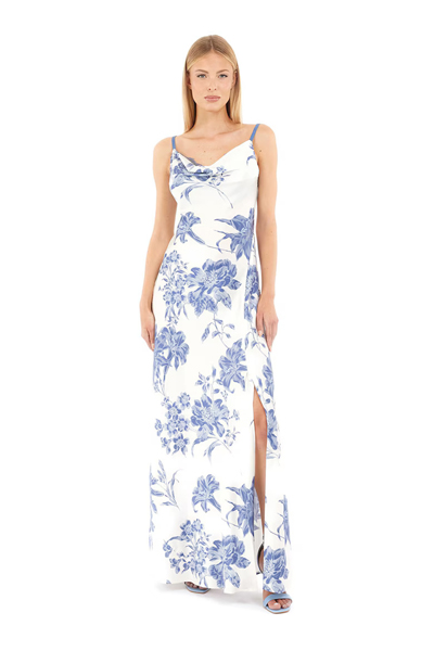 Rochie maxi cu slit frontal - GUESS