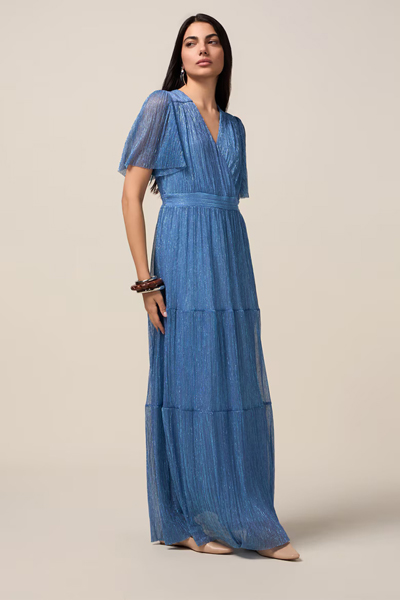 Rochie maxi din lurex - Oltre